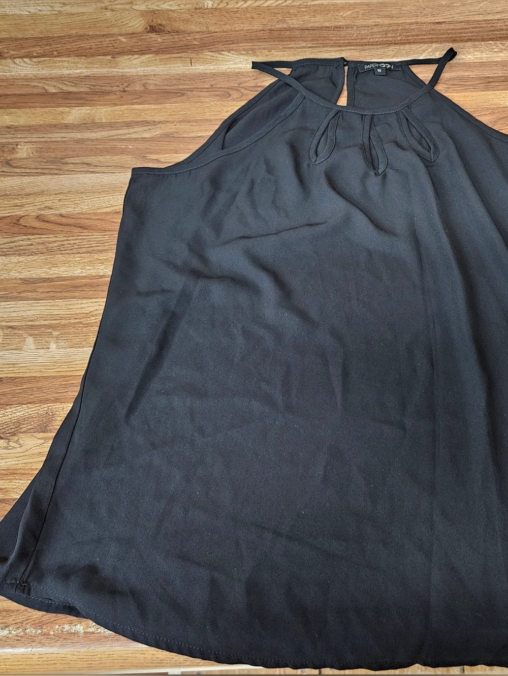 Papermoon Walita Cutout Detail Blouse - Black - Picture 2 of 4
